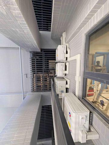 恆奕空調工程行(阿言) - 室外機全硬管 日式美化管槽 恆奕空調工程行(阿言) - 室外機全硬管 日式美化管槽