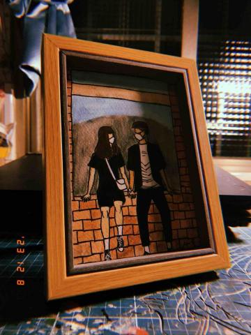 伊卡洛斯繪圖工作室 -  情侶似顏繪