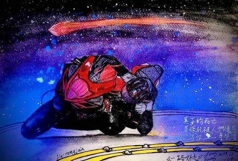 伊卡洛斯繪圖工作室 - 人車似顏繪大圖