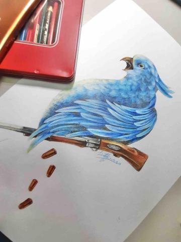 林彥伶 - 色鉛筆作品