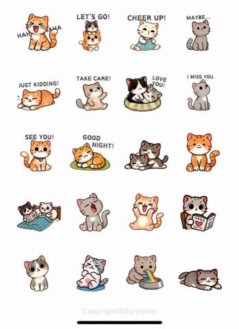 Sandrella - Line貼圖製作