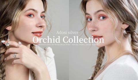 Hannah - 蘭花銀飾Banner