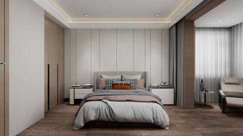 圓夢空間設計工作室 - 現代風臥室