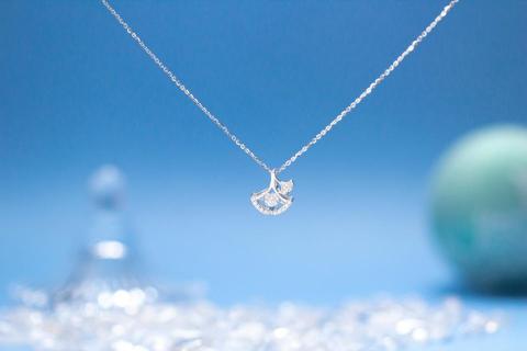 Hannah - 925純銀項鍊拍攝