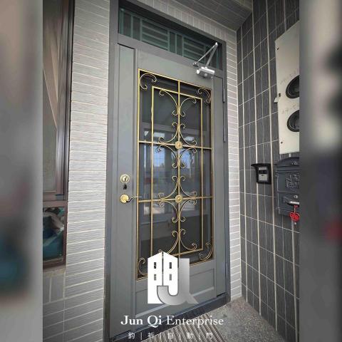 鈞祈不鏽鋼 - 三合一通風玄關門