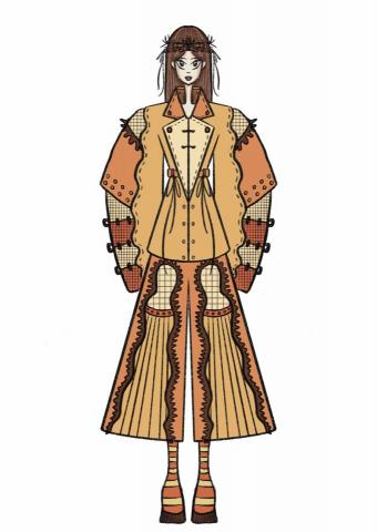 方宜蓁 - 人物插畫