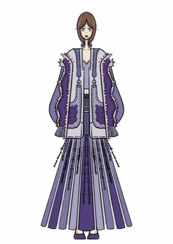 方宜蓁 - 人物插畫