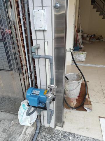 世山實業社 - 馬達安裝配管