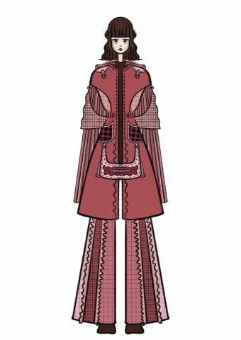 方宜蓁 - 人物插畫