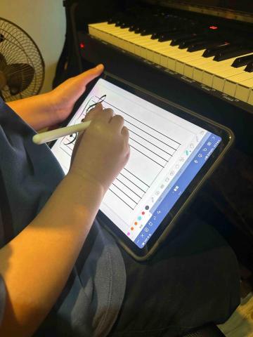 Max piano - 小朋友的隨堂考試