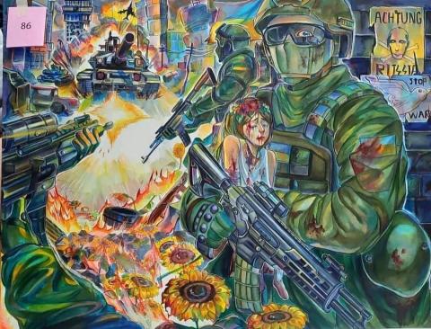 洪瑀希 - 麥克筆插畫