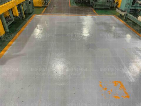 地坪達人 - 嘉義台塑廠-epoxy  打除 施工前