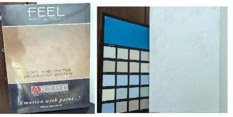 ［好心情]油漆施工(ㄚ堂) - [好心情油漆]-Spiver義大利藝術塗料~2025.02.03
?塗料特性?
1、歐盟認證水性特殊塗料，無化學揮發，完工當日即可入住。2、不含水泥成分、不龜裂、不褪色、無負重，內外皆適用。3、施作底材無限制，玻璃，壓克力，矽酸鈣板，磁磚等都可施作。4、修補無色差，不脫屑 ，清水擦拭即可，無保養及污漬殘留困擾。5、礦物特性，可調節濕氣、抗酸鹼、防霉、防潑水、耐髒汙、抗UV.