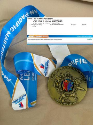 張政傑 - Pan Pacific 400m Butterfly Gold medal 張政傑 - Pan Pacific 400m Butterfly Gold medal