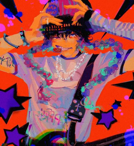 Slime幾位位 - 正比半身精緻插圖