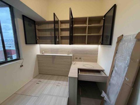 卡塑實業 系統櫃 廚具 老屋翻新 - 臥室床箱、書桌、書櫃