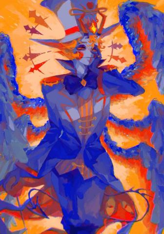 Slime幾位位 - 正比半身精緻插圖