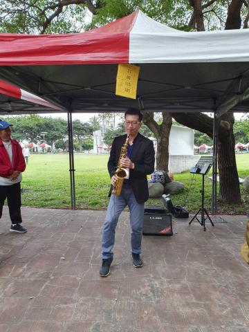 YiJie Chiang - 花蓮街頭藝人考試。