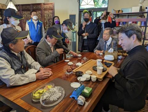 吳幸儒 - 彰化縣政府外賓參訪八卦山茶席接待