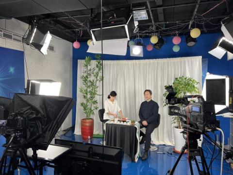 吳幸儒 - 電視台錄影推廣臺灣人文茶席