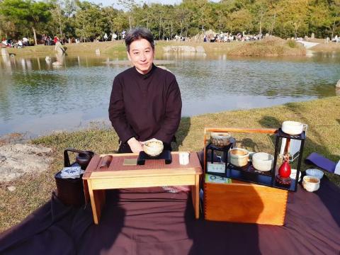 吳幸儒 - 茶和天下茶會戶外茶碗茶席