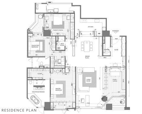 尾八設計有限公司 - 平面圖配置