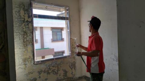 冠華油漆工程 - 施工中