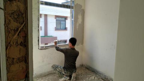 冠華油漆工程 - 施工中