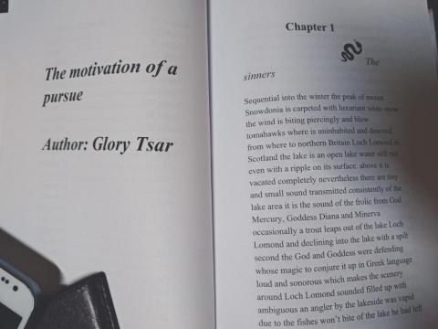 Glory - book content 