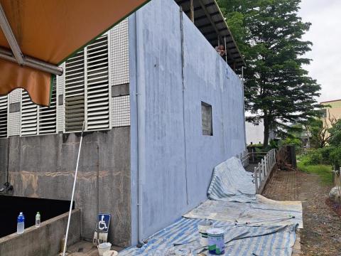 冠華油漆工程 - 施工中