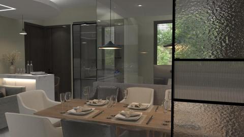 帝夫朗室內裝修設計工程有限公司 - 餐廳後的書房