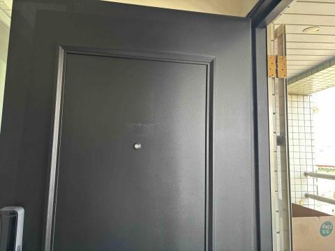 東東專業油漆工作室 - 硫化銅門噴塗施工完成