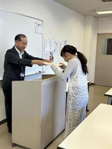 蕭茹勻｜みずき - 日本專門學校研修閉幕式