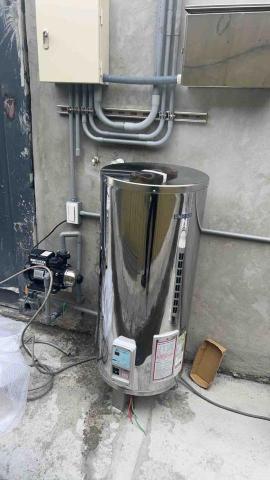 陳炳勳 - 熱水爐、加壓馬達及分電盤安裝