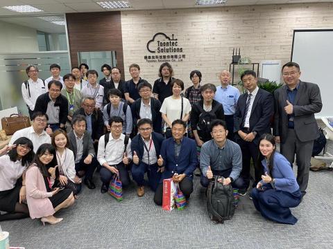 通泰克科技 - 日本業者到通泰克參訪