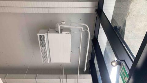 承億科技 - 文藝館老吊隱冷氣銅管保溫修復