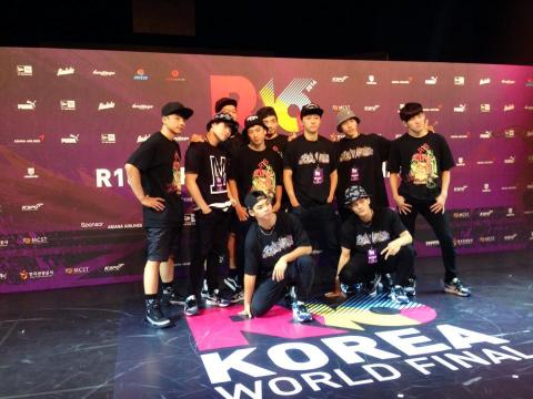 3310 - 參與韓國經典指標性的霹靂舞國際大賽 