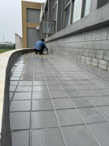 謝明峯 - 公家機關 戶外陽台防水工程