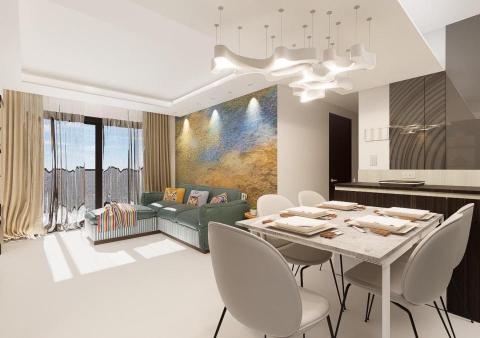 利楷室內裝修工程 - 台中總太青境-住宅設計案