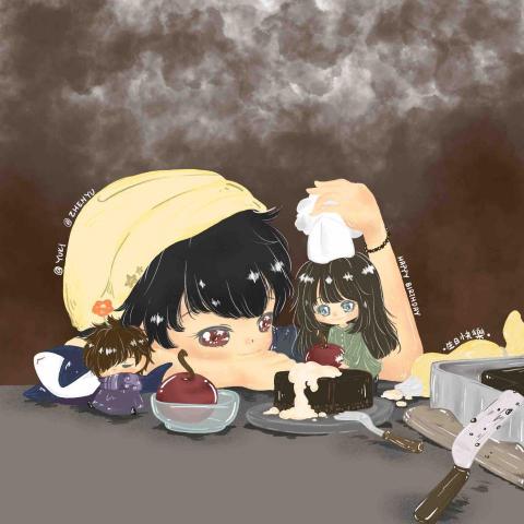 夏雪柒小小工作室 - 生日卡