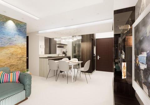 利楷室內裝修工程 - 台中總太青境-住宅設計案