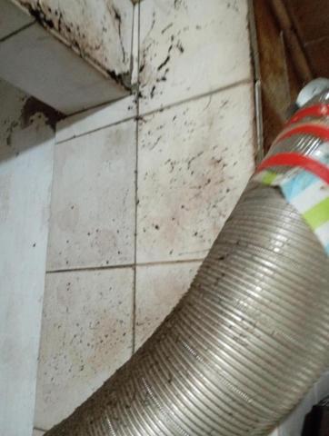 大胖~居家清潔 - 廚房牆壁打掃前