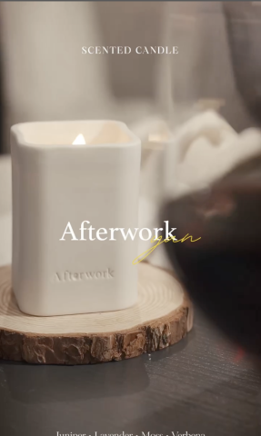 T1影像製作工作室 - Afterwork香氛蠟燭-品牌合作短影音