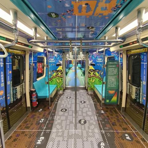 九狐廣告企業社 - 捷運彩繪列車