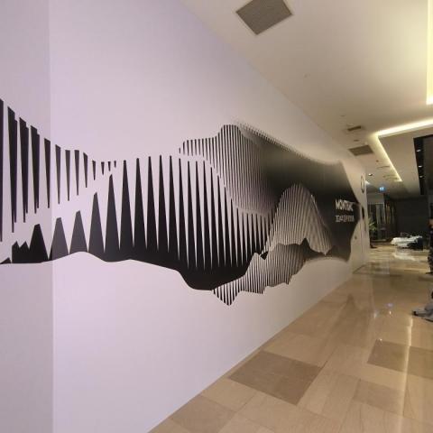 九狐廣告企業社 - 百貨公司圍籬施工