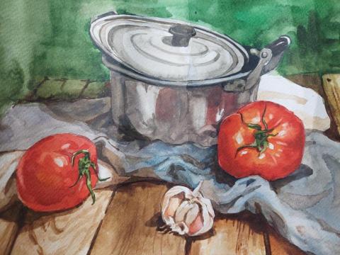 袁敏軒 - 靜物示範