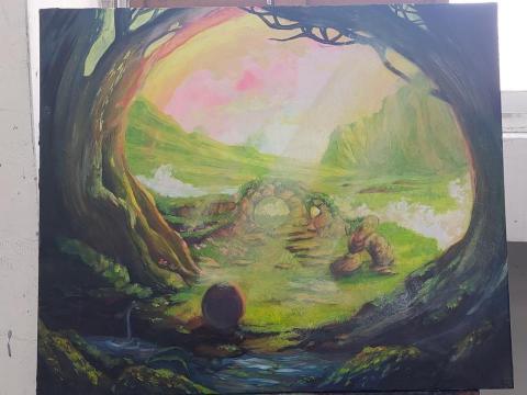 袁敏軒 - 畢業製作油畫作品