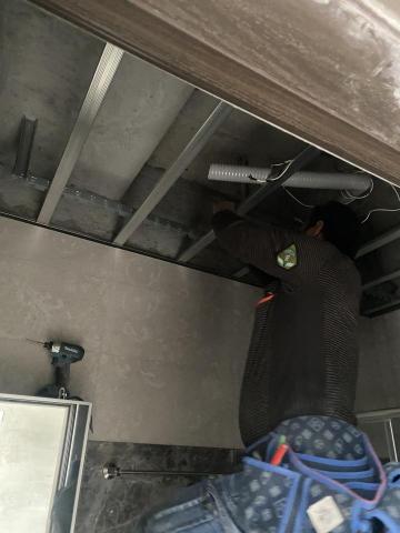 緣泰輕鋼架工程行 - 廁所暗架下骨料