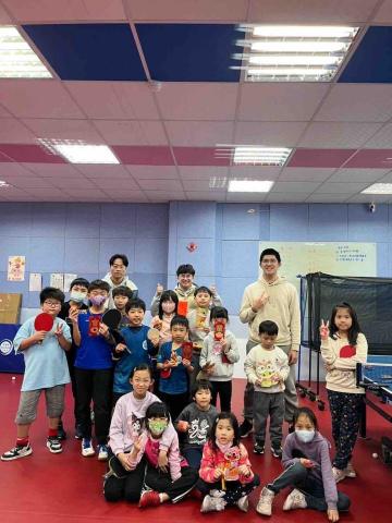 瘋乒乓桌球館 - 快樂冬令營