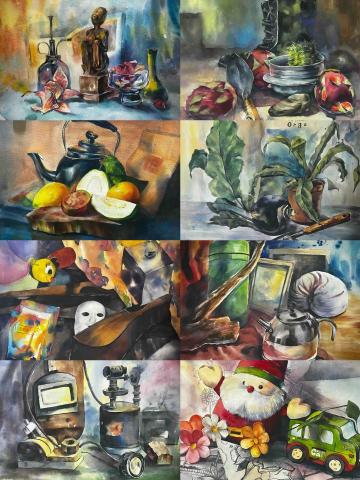 張容瑄 - 水彩靜物